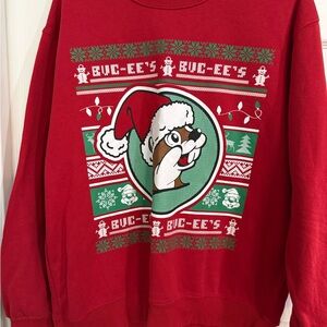 Buc-ee’s Red Holiday Sweater